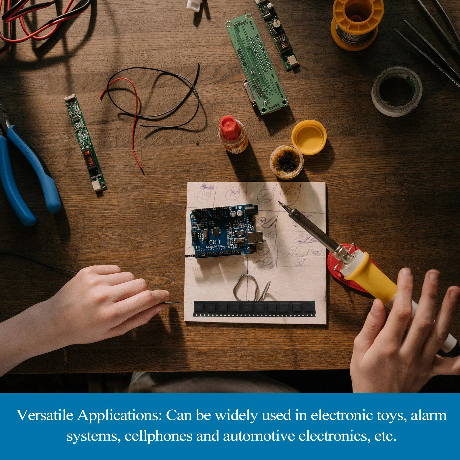 10pcs Electronic Buzzer 16 Ohm Passive Alarm Compact High Decibels For Car Door Circuit Smd-7525
10pcs Electronic Buzzer 16 Ohm Passive Alarm Compact High Decibels For Car Door Circuit Smd-7525