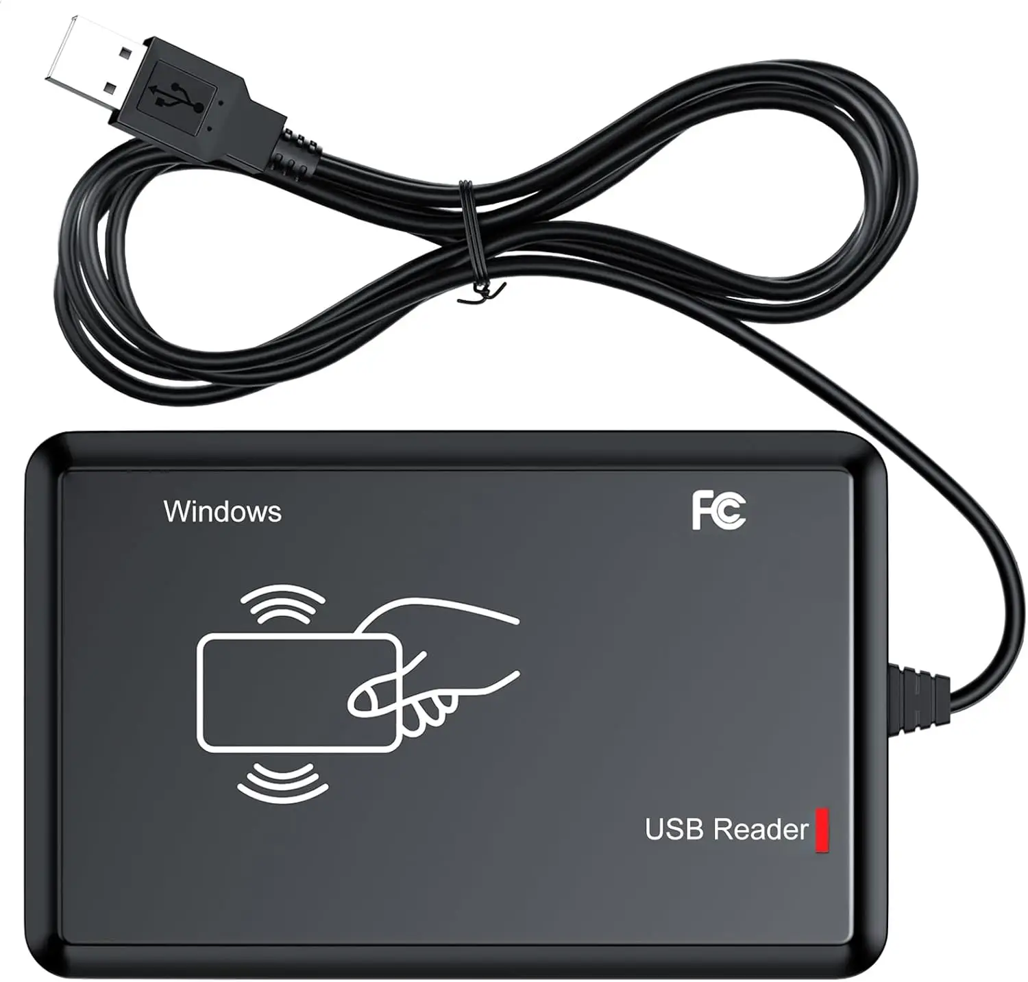 Smart RFID Card Reader 125KHz 13.56MHz ID IC Dual Frequency Access Control Encrypted Programmer Reader With USB Interface
Smart RFID Card Reader 125KHz 13.56MHz ID IC Dual Frequency Access Control Encrypted Programmer Reader With USB Interface