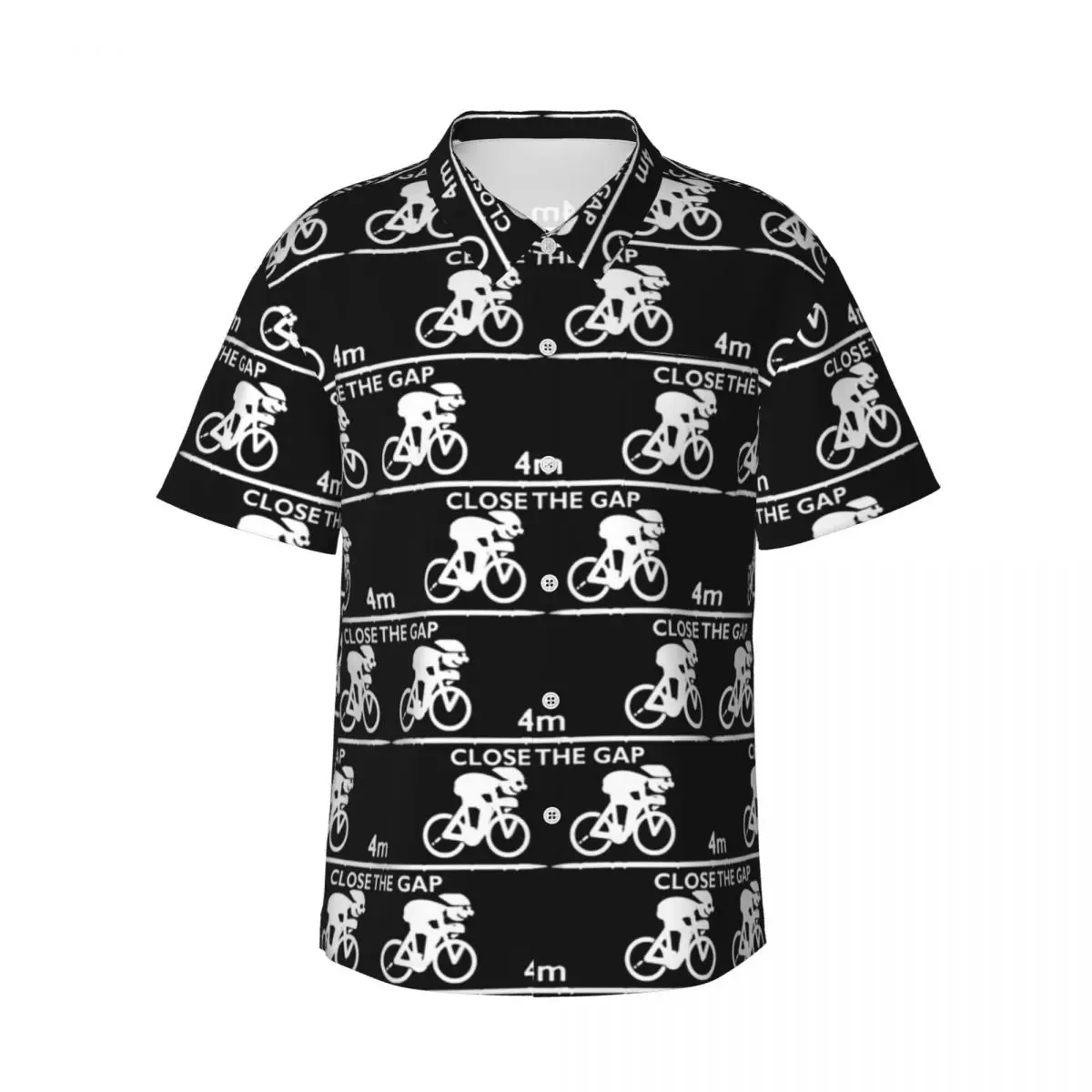 Zwift Close The Gap Men's Shirts Hawaiian Short Sleeve Shirt Casual Lapel Tops for Summer Beach
Zwift Close The Gap Men's Shirts Hawaiian Short Sleeve Shirt Casual Lapel Tops for Summer Beach