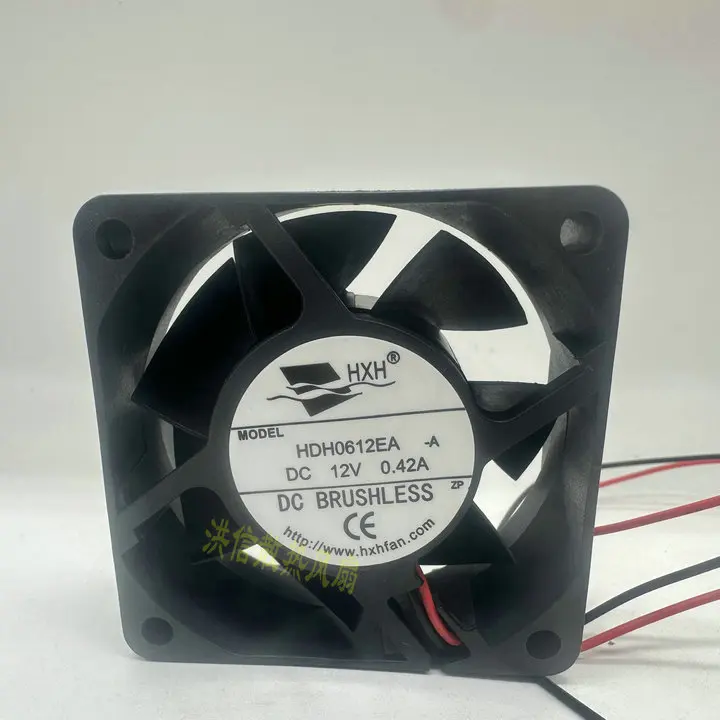 HXH HDH0612EA DC 12 В 0,42 А 60x60x25 мм 2-проводной охлаждающий вентилятор для сервера
HXH HDH0612EA DC 12 В 0,42 А 60x60x25 мм 2-проводной охлаждающий вентилятор для сервера
