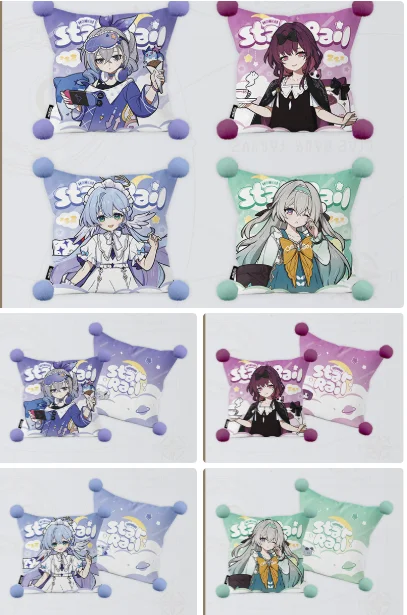 Cosplay Genuine MiHoYo Honkai: Star Rail Kafka Firefly Silver Wolf Robin Hug Pillow Cushion Cute Decoration Gifts Official Anime
Cosplay Genuine MiHoYo Honkai: Star Rail Kafka Firefly Silver Wolf Robin Hug Pillow Cushion Cute Decoration Gifts Official Anime