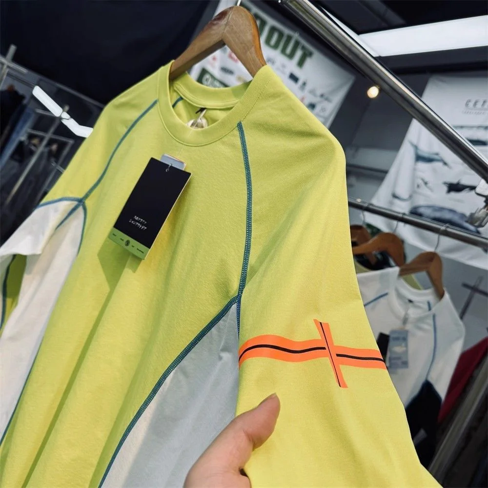 3D Cutting Contrasting Color Splicing T-shirt Men's Outdoor Long Sleeved Quick Drying T-shirt Unisex Breathable Pullover Top
3D Cutting Contrasting Color Splicing T-shirt Men's Outdoor Long Sleeved Quick Drying T-shirt Unisex Breathable Pullover Top