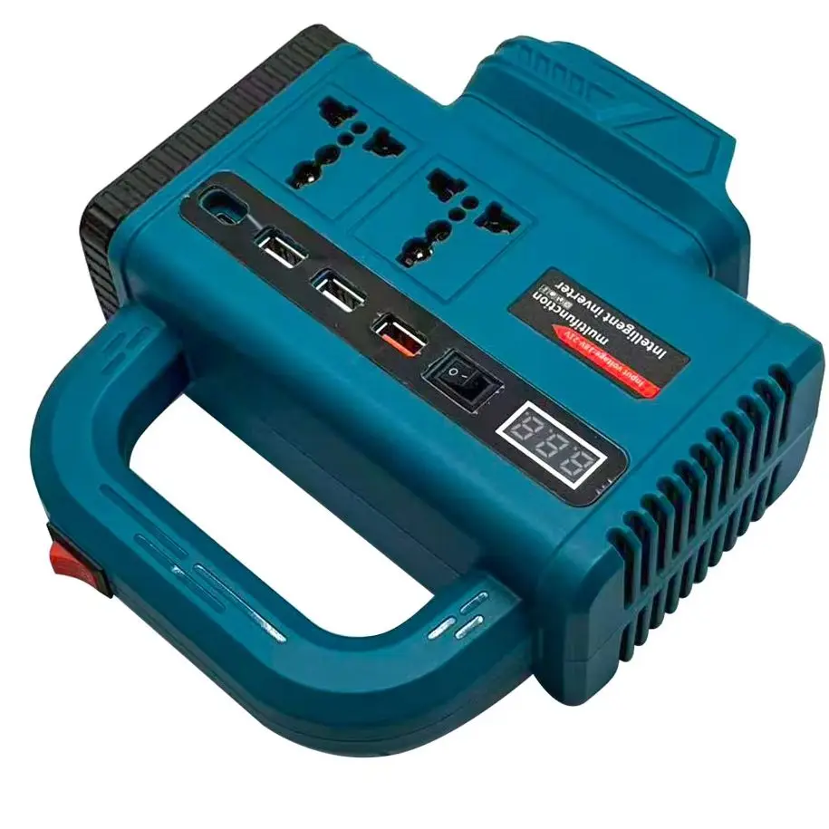 Portable LED Lamp DC18V To AC220V Inverter For BL1815 BL1830 BL1840 Battery Outdoor Camping Job Tools
Portable LED Lamp DC18V To AC220V Inverter For BL1815 BL1830 BL1840 Battery Outdoor Camping Job Tools