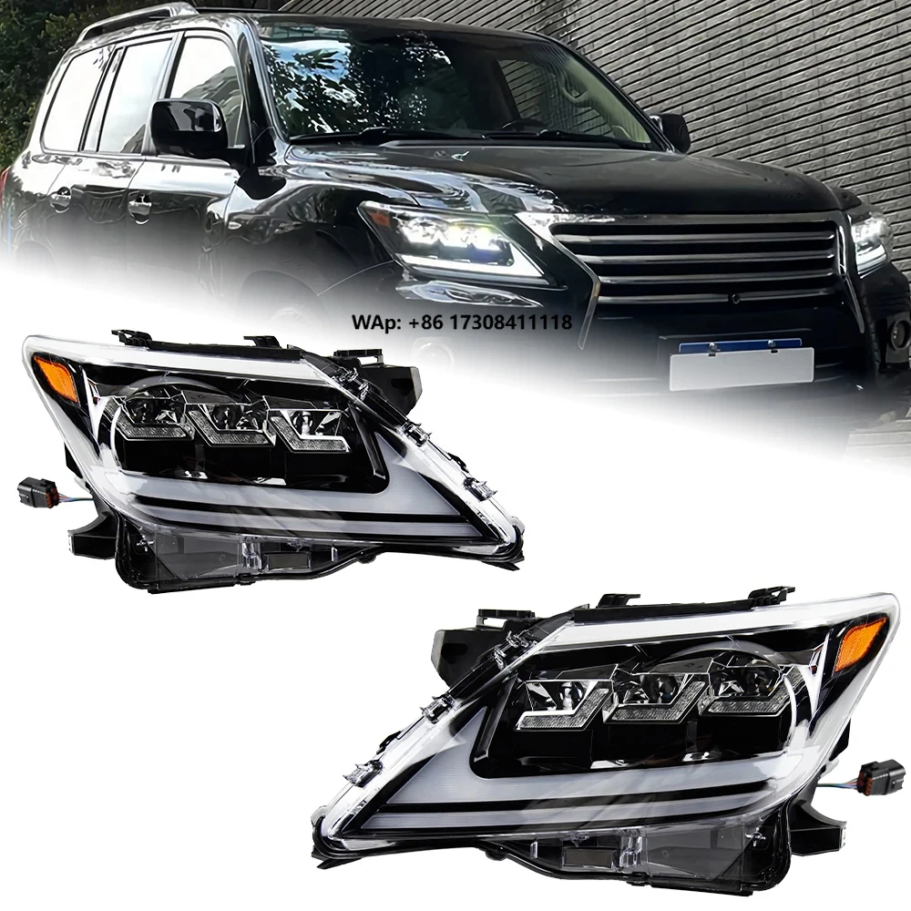Car LED Headlight for LX570 Headlights 2009-2015 Headlight Upgrade Replacement Headlamp Assembly Modified Plug Play Light
Car LED Headlight for LX570 Headlights 2009-2015 Headlight Upgrade Replacement Headlamp Assembly Modified Plug Play Light