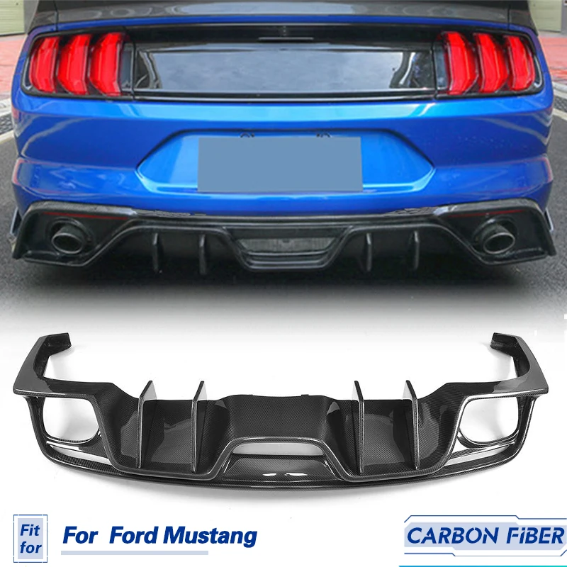 Задний диффузор для гонок из углеродного волокна для Ford Mustang Convertible Coupe 2-дверный 2015-2017, подходит только диффузор для рынка США
Задний диффузор для гонок из углеродного волокна для Ford Mustang Convertible Coupe 2-дверный 2015-2017, подходит только диффузор для рынка США