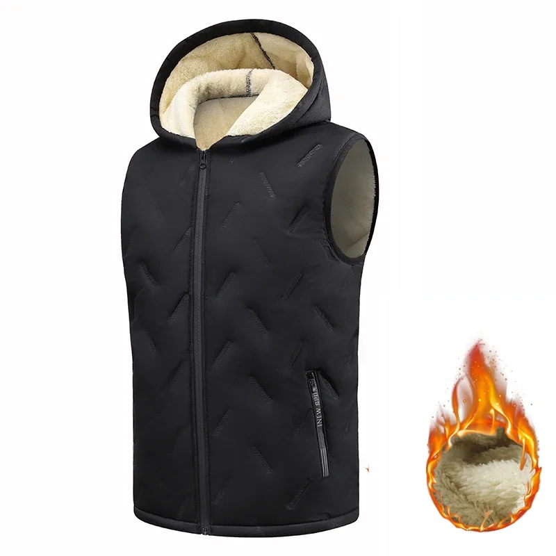 Жилет на флисовой подкладке, осенняя теплая стеганая куртка, черный, серый, пуховик, европейский размер, мужской жилет с капюшоном, зимняя куртка с термоподкладкой
Жилет на флисовой подкладке, осенняя теплая стеганая куртка, черный, серый, пуховик, европейский размер, мужской жилет с капюшоном, зимняя куртка с термоподкладкой