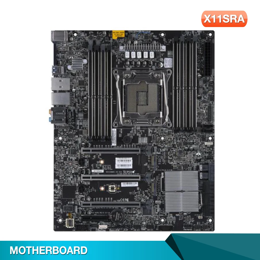 X11SRA For Supermicro Workstation Motherboard Supports W-2100/2200 LGA2066 C422 Chip
X11SRA For Supermicro Workstation Motherboard Supports W-2100/2200 LGA2066 C422 Chip