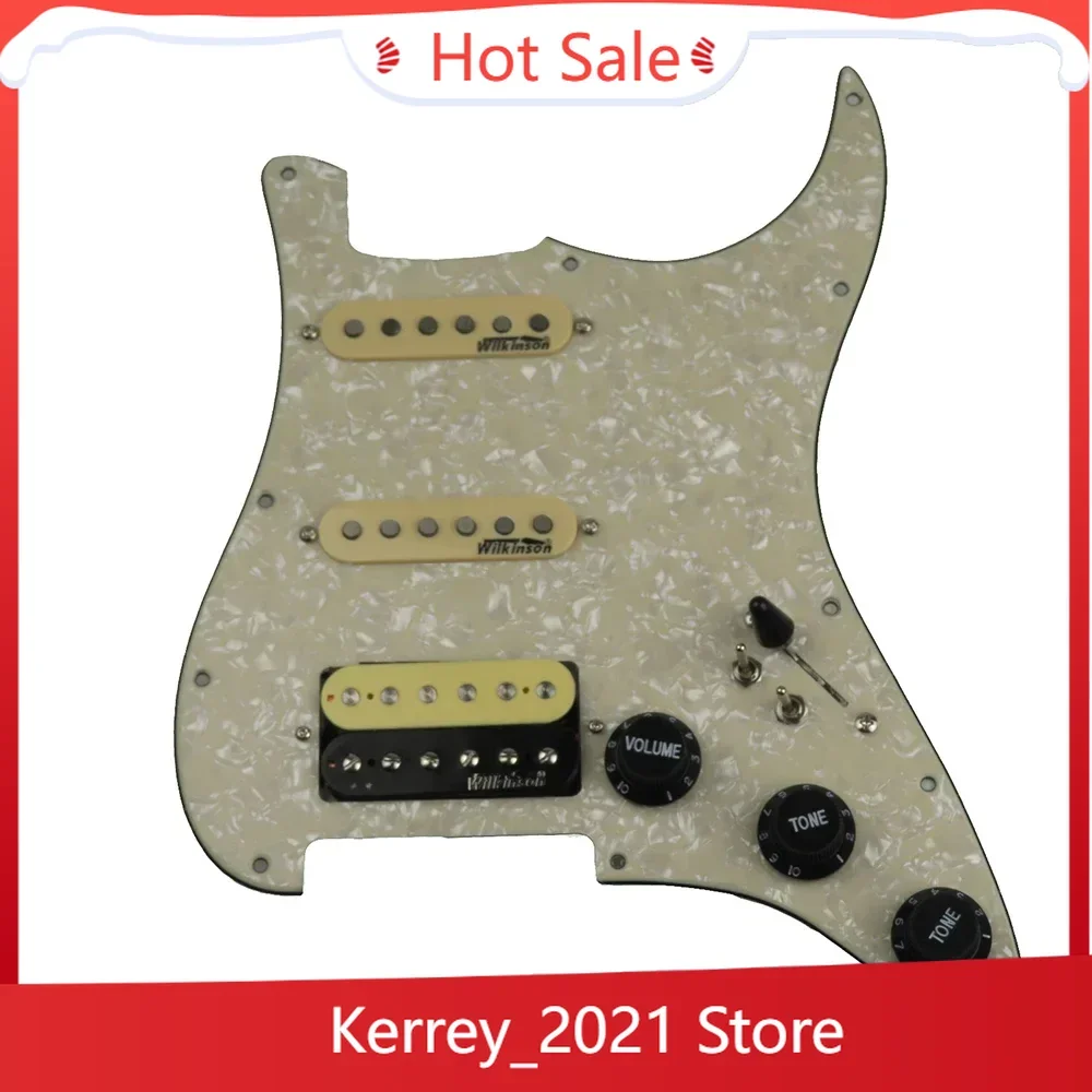 7 Way Type Fully Loaded Guitar Pickup Prewired Pickguard Pickup SSH . Single Coil Humbucker Pickup
7 Way Type Fully Loaded Guitar Pickup Prewired Pickguard Pickup SSH . Single Coil Humbucker Pickup