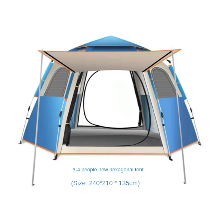 2022 New DesignPortable Lightweight Large Tente-Camping Picnic 3-4 People Tent Waterproof Automatic Family Tents Camping Outdoor
2022 New DesignPortable Lightweight Large Tente-Camping Picnic 3-4 People Tent Waterproof Automatic Family Tents Camping Outdoor