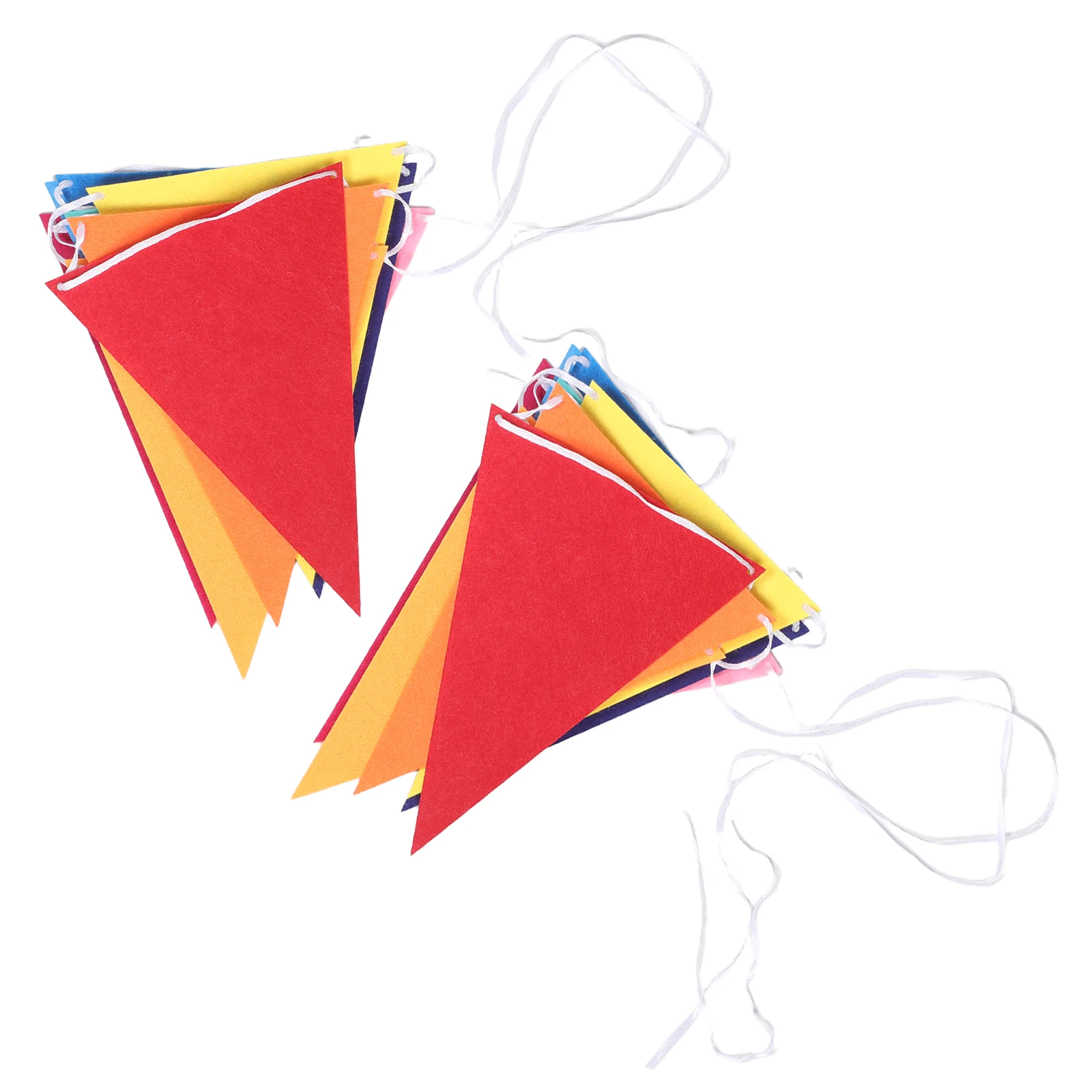 2pcs Felt Bunting Colorful Banner Flags Birthday Party Decorations Playroom Classroom Garland Triangle Pennant
2pcs Felt Bunting Colorful Banner Flags Birthday Party Decorations Playroom Classroom Garland Triangle Pennant