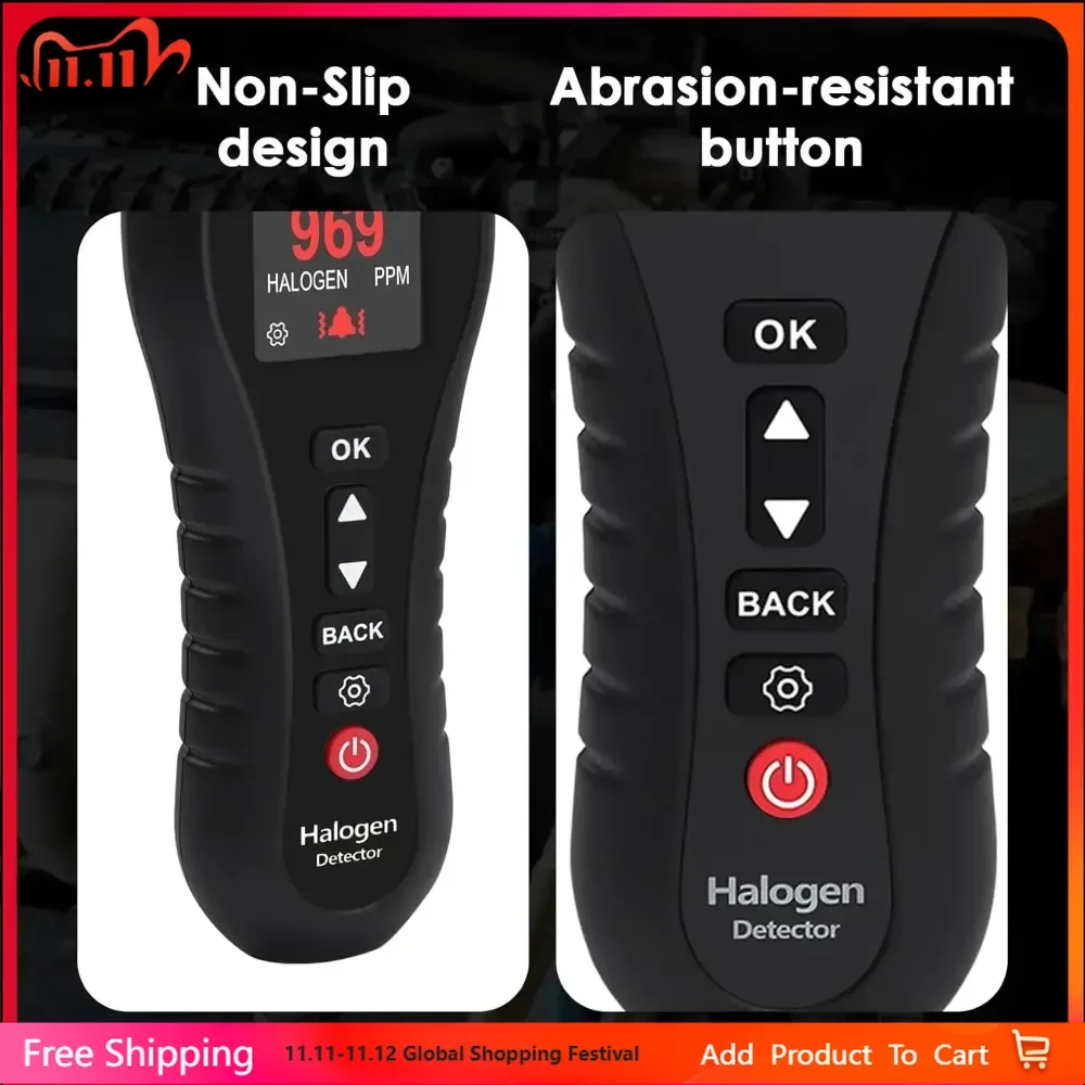 11.11 PromotionNF-604 Air Conditioner Fluorine Leak Detector, Automotive Refrigerant Refrigerant, Snow Type, Fluorine Halogen Le
11.11 PromotionNF-604 Air Conditioner Fluorine Leak Detector, Automotive Refrigerant Refrigerant, Snow Type, Fluorine Halogen Le