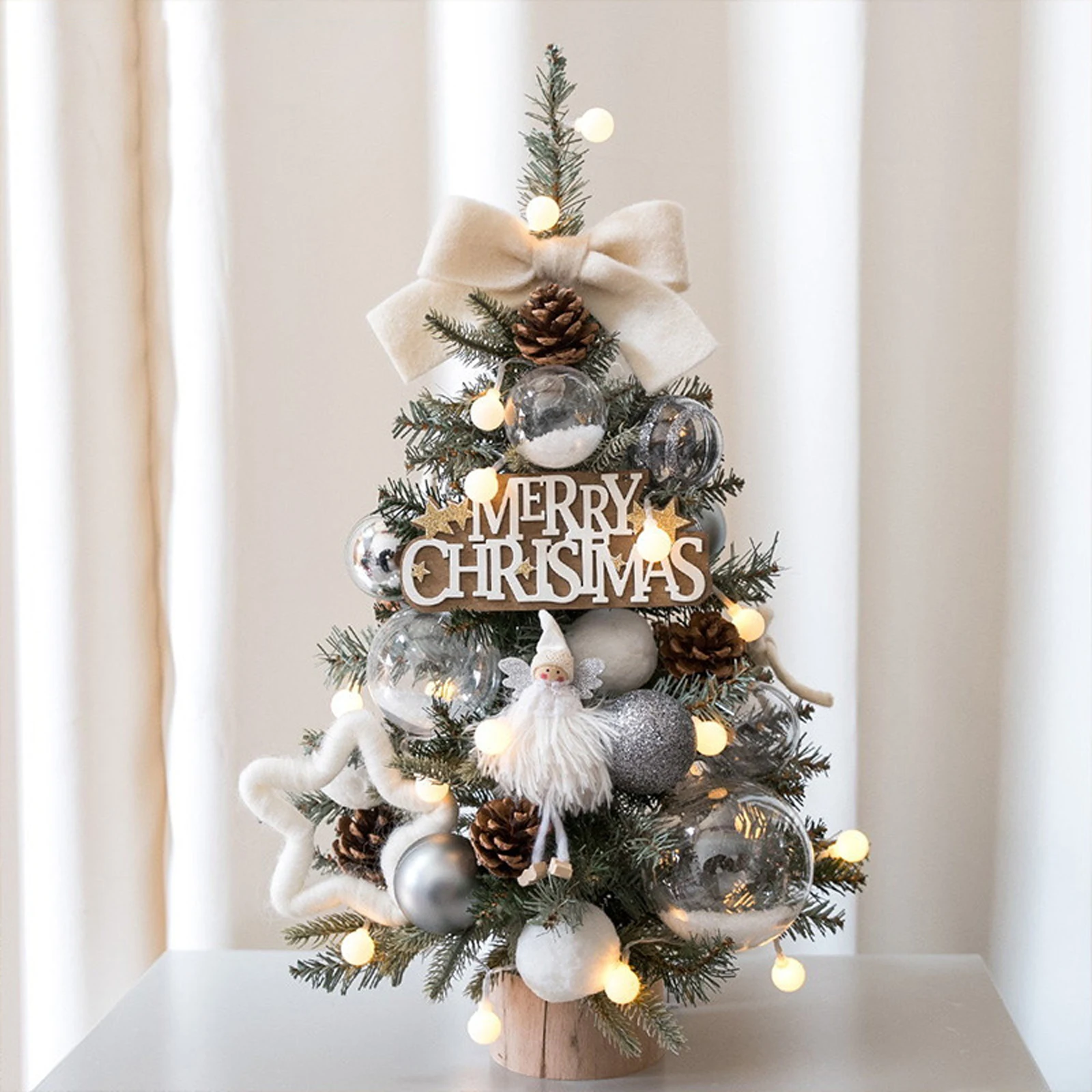 Christmas Tree Set Small Home Desktop Ornaments PoPUlar Creative DIY Decoration Mini Nobel Pine Christmas Ornaments
Christmas Tree Set Small Home Desktop Ornaments PoPUlar Creative DIY Decoration Mini Nobel Pine Christmas Ornaments