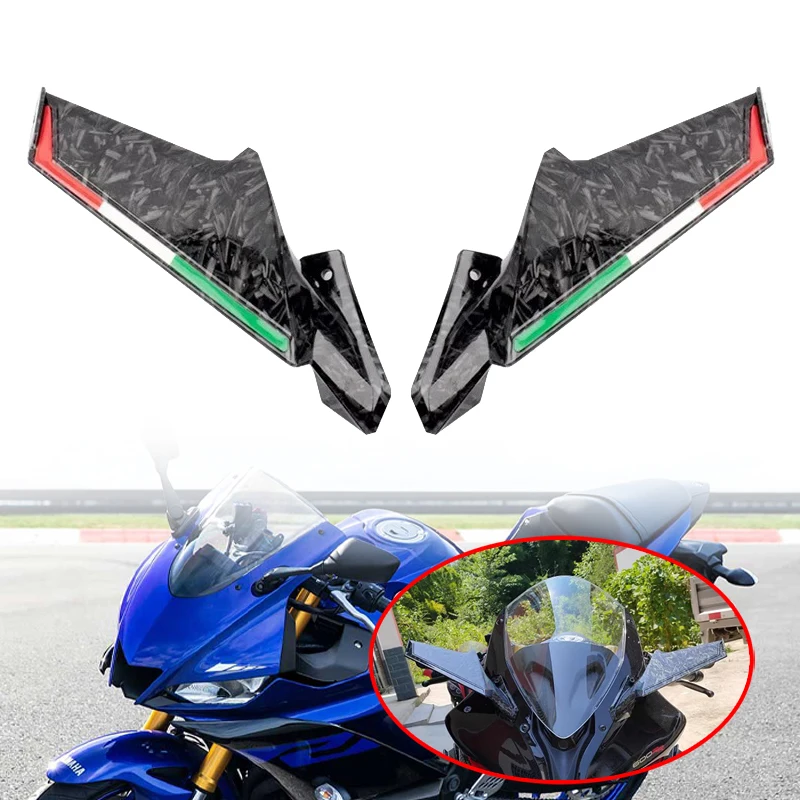 Side Mirrors Motorcycle Winglets Adjustable Rotating Rearview Wind Wing Fit For Yamaha YZF R25 R3 2019 2020 2021 2022 2023 2024
Side Mirrors Motorcycle Winglets Adjustable Rotating Rearview Wind Wing Fit For Yamaha YZF R25 R3 2019 2020 2021 2022 2023 2024