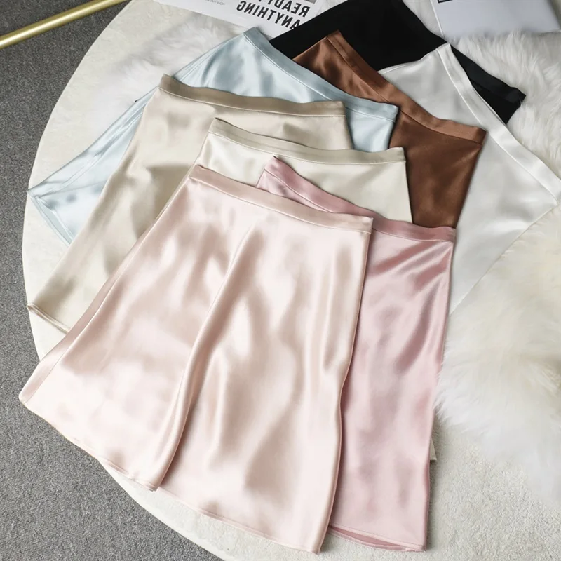 Faionable High Waist Satin f Skirt Women's Premium Autumn Winter Thin Sle Wrap around ort Skirt Ele Lady
Faionable High Waist Satin f Skirt Women's Premium Autumn Winter Thin Sle Wrap around ort Skirt Ele Lady