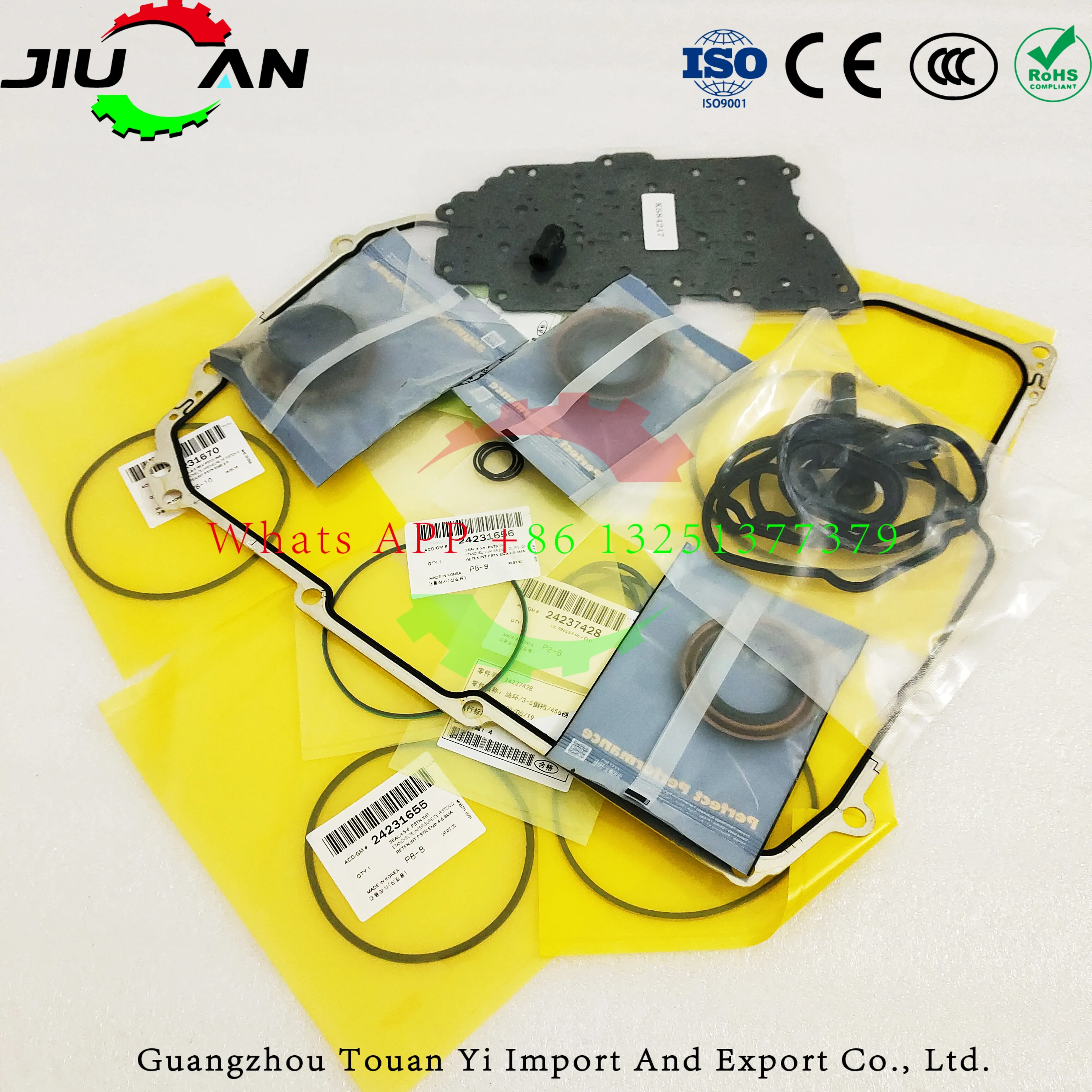 6T30 6T30E Clutch Overhaul Gasket Kit Auto Transmission For Holden, Buick, Chevrolet, Daewoo, Opel
6T30 6T30E Clutch Overhaul Gasket Kit Auto Transmission For Holden, Buick, Chevrolet, Daewoo, Opel