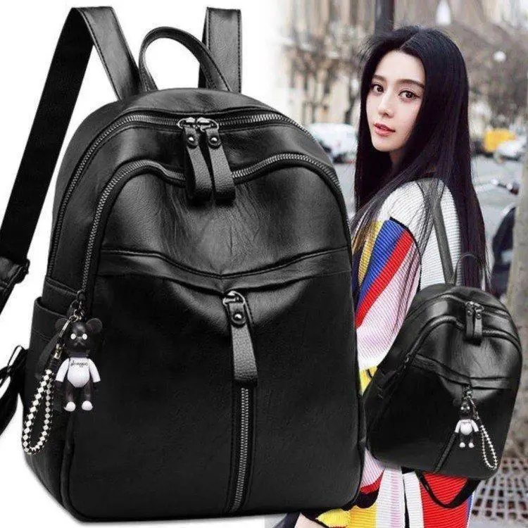 Women's Soft Leather Backpack 2024 New Fashion Lightweight Travel Large Capacity Bookbag Casual Versatile Ladies Small Bag
Women's Soft Leather Backpack 2024 New Fashion Lightweight Travel Large Capacity Bookbag Casual Versatile Ladies Small Bag