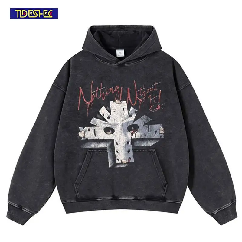 Harajuku Hip Hop Streetwear 2026 Stretwear Sweatshirt Hooded Pullover Cotton Washed Vintage Punk Pattern Print Hoodie Oversized
Harajuku Hip Hop Streetwear 2026 Stretwear Sweatshirt Hooded Pullover Cotton Washed Vintage Punk Pattern Print Hoodie Oversized