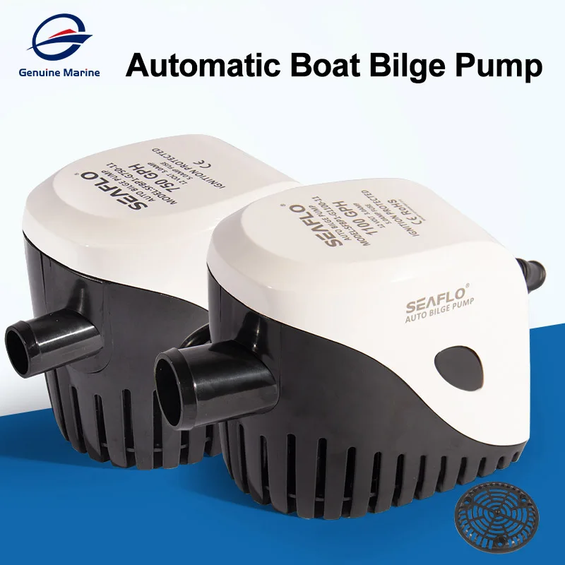 1100GPH Automatic Boat Bilge Pump Auto Submersible With Float Switch Electric Water Pump Seaflo 24V DC Small Water Exhaust Pump
1100GPH Automatic Boat Bilge Pump Auto Submersible With Float Switch Electric Water Pump Seaflo 24V DC Small Water Exhaust Pump