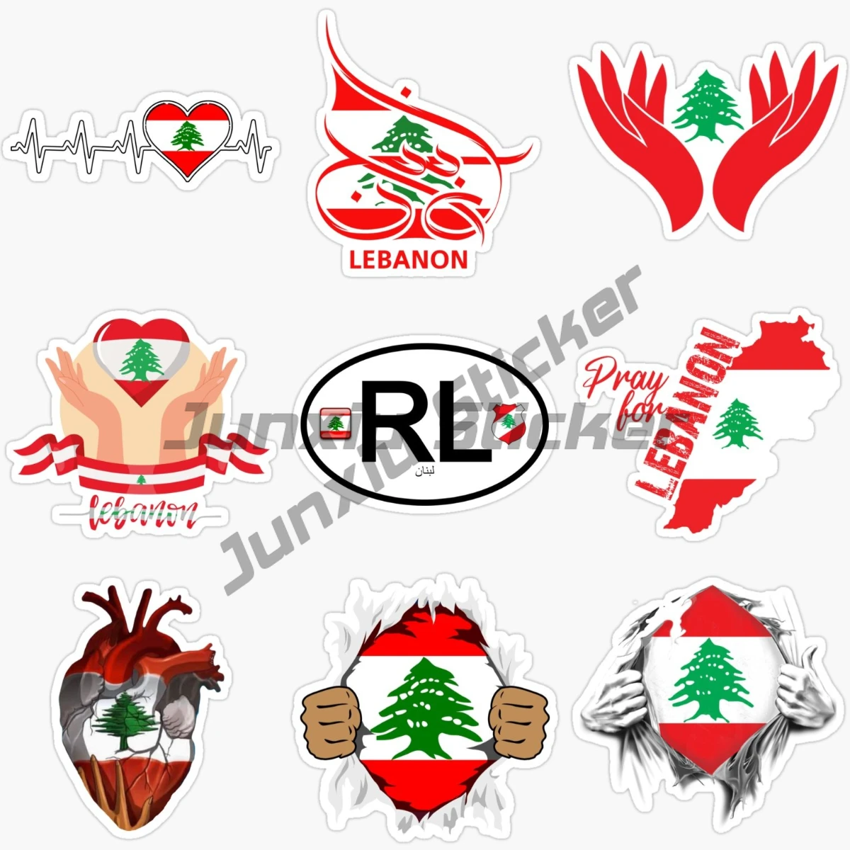 Lebanon Emblem Code Flag Creative Sticker Motorcycle Laptop Truck Window Bicycle Wall Car Helmet Table Room PVC Decal Assecories
Lebanon Emblem Code Flag Creative Sticker Motorcycle Laptop Truck Window Bicycle Wall Car Helmet Table Room PVC Decal Assecories