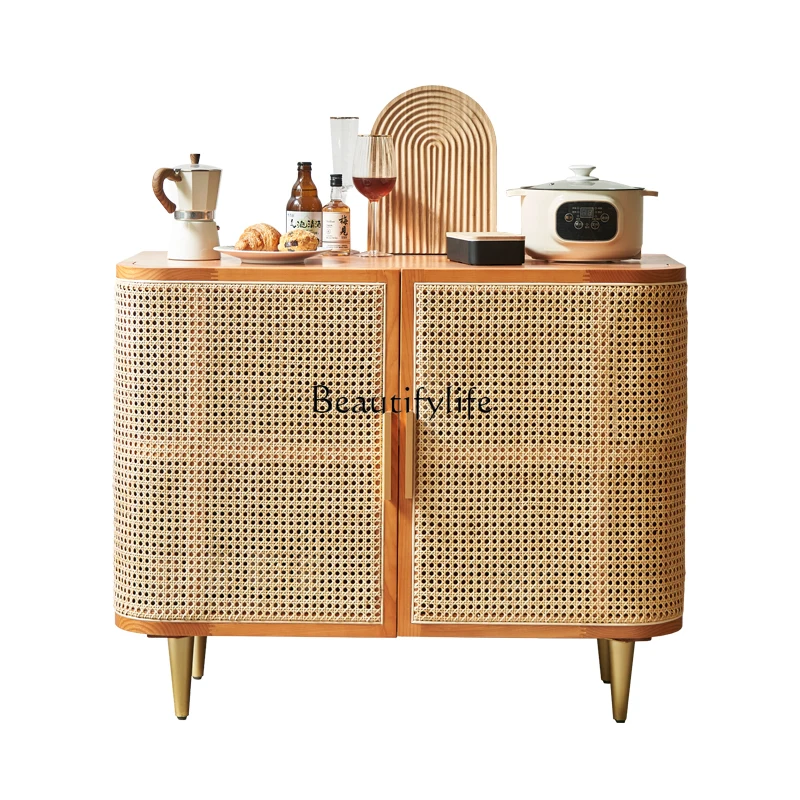 Nordic Rattan Storage Cabinet Bedroom Simple Modern Solid Wood Storage Wall Household Cabinet
Nordic Rattan Storage Cabinet Bedroom Simple Modern Solid Wood Storage Wall Household Cabinet