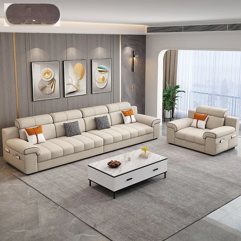 Simple and modern removable and washable new linen sofa large, medium and small apartment fabric
Simple and modern removable and washable new linen sofa large, medium and small apartment fabric