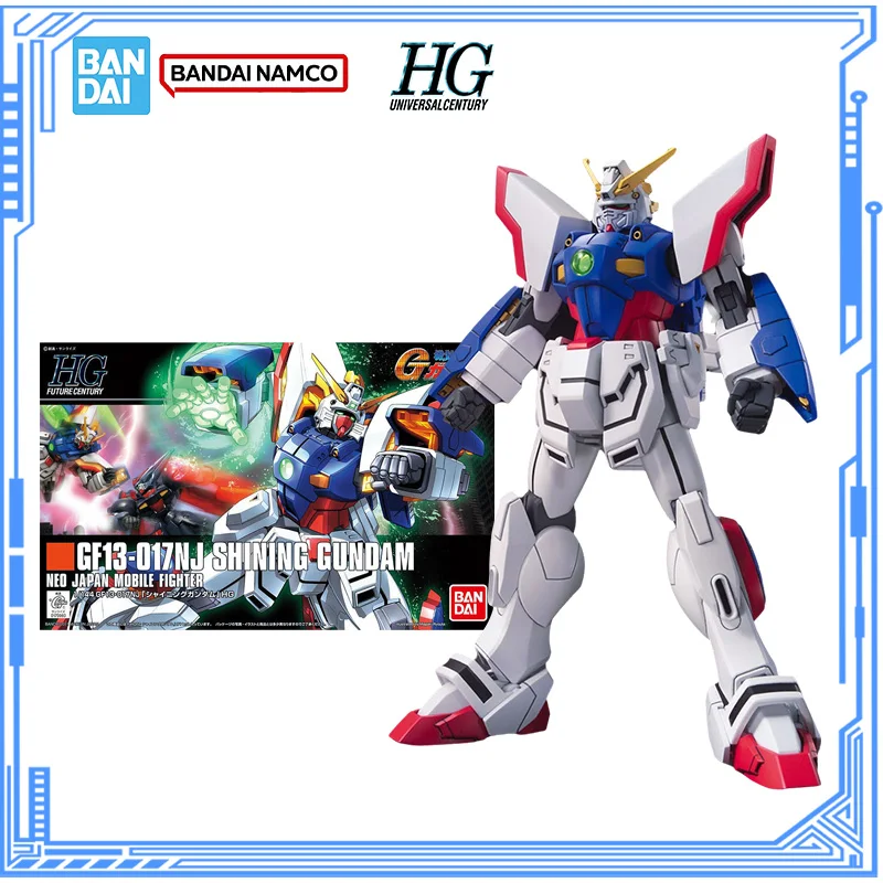 Bandai Genuine Gundam Model Kit Anime Figures HGUC GF13-017NJ Shining Gundam Action Figure Collection Model for Boys Toys Gifts
Bandai Genuine Gundam Model Kit Anime Figures HGUC GF13-017NJ Shining Gundam Action Figure Collection Model for Boys Toys Gifts