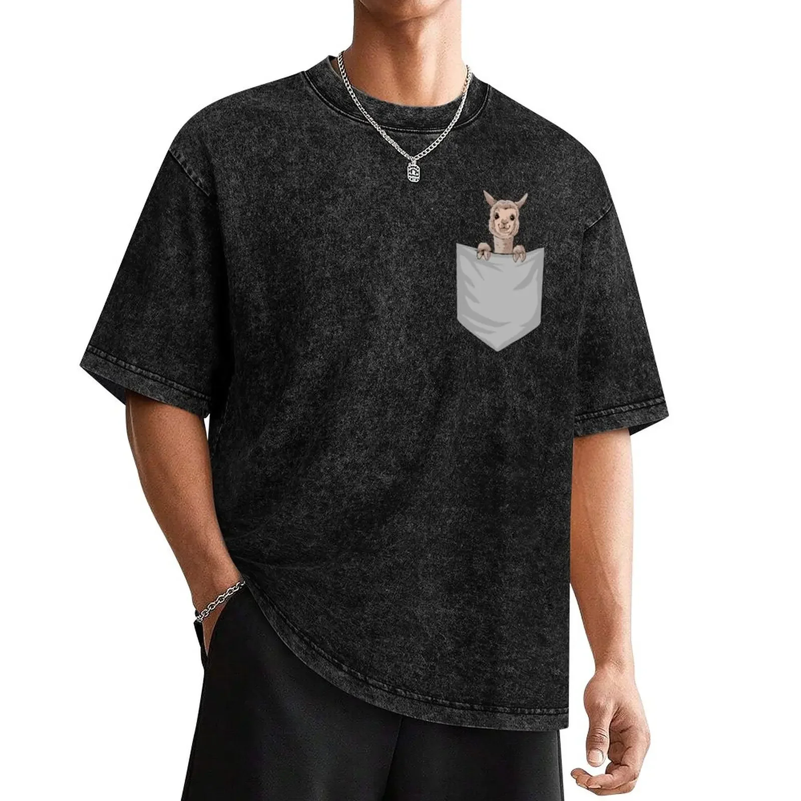 Alpaca Pocket Funny Alpaca Gift T-Shirt vintage graphic tee essential t shirt black t-shirts for men
Alpaca Pocket Funny Alpaca Gift T-Shirt vintage graphic tee essential t shirt black t-shirts for men