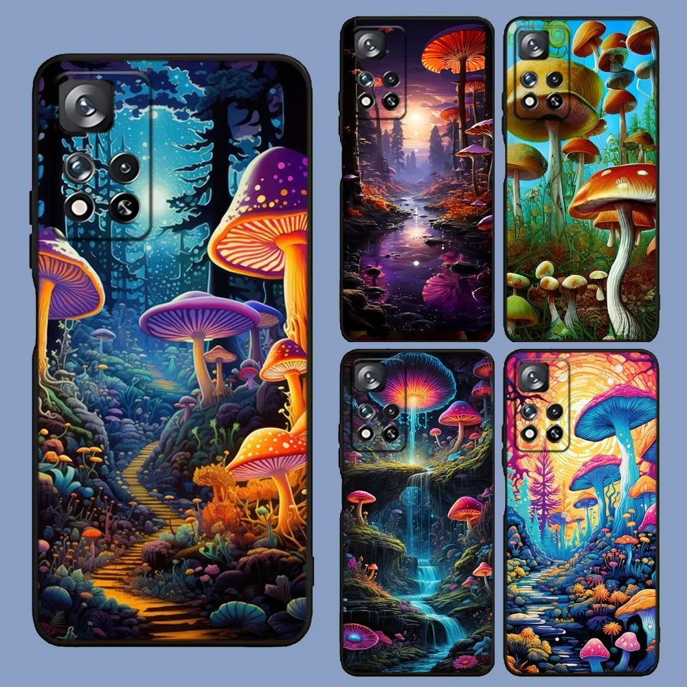 Mushroom Forest Phone Case For Samsung Galaxy A13,A21s,A22,A31,A32,A52,A53,A71,A80,A91 Soft Black Cover
Mushroom Forest Phone Case For Samsung Galaxy A13,A21s,A22,A31,A32,A52,A53,A71,A80,A91 Soft Black Cover