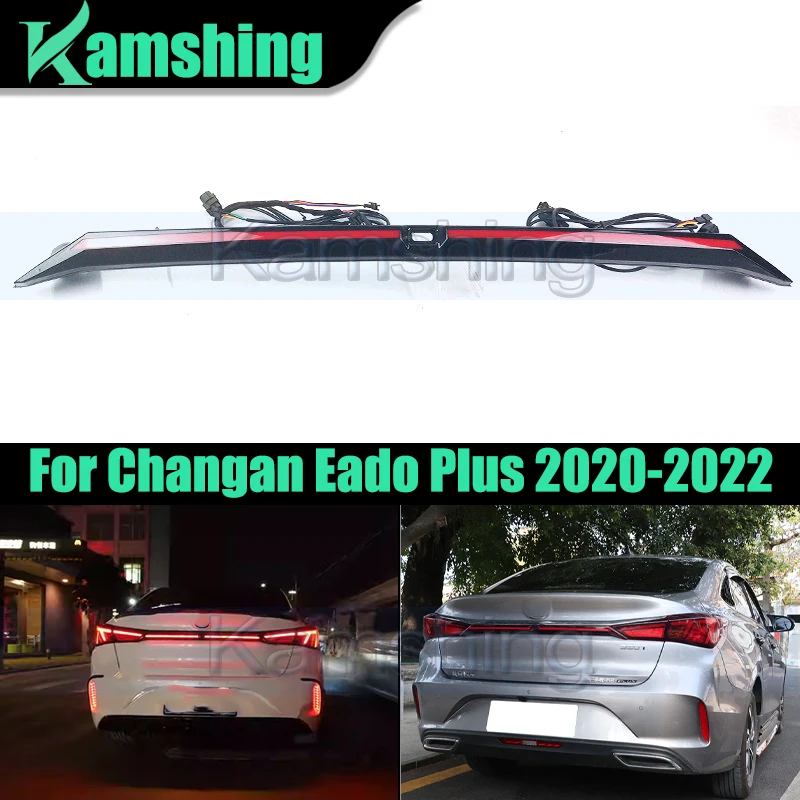 Car Rear Bumper LED Taillight For Changan Eado Plus 2020-2022 Through Taillight Middle Taillamp Brake Light
Car Rear Bumper LED Taillight For Changan Eado Plus 2020-2022 Through Taillight Middle Taillamp Brake Light