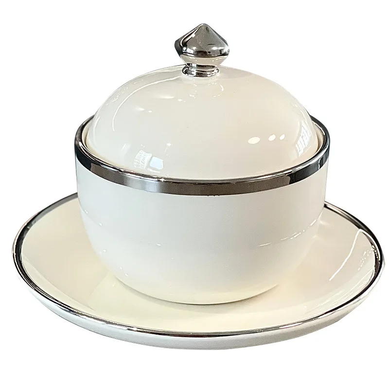 LH stew cup with lid ceramic soup special one-person commercial health sugar water bowl
LH stew cup with lid ceramic soup special one-person commercial health sugar water bowl
