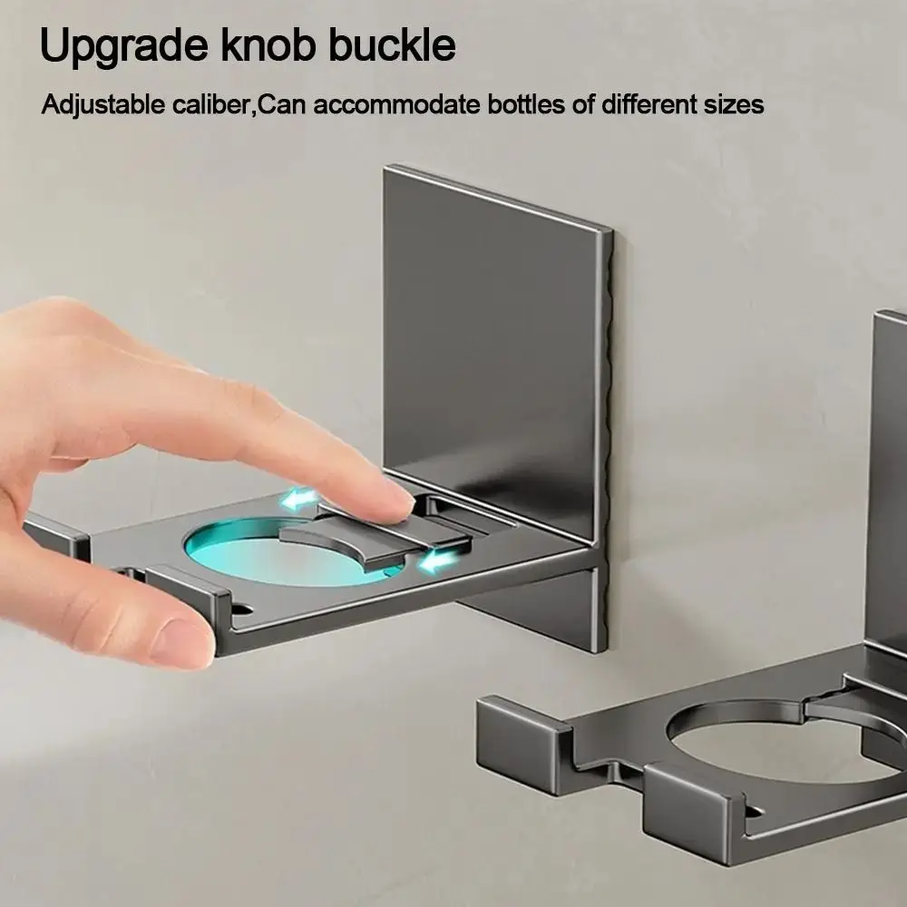 2 шт. прочный настенный держатель для бутылки с мылом, алюминий, 2 шт., вешалка для бутылок, подставка, держатель с крючком, установка без дрели
2 шт. прочный настенный держатель для бутылки с мылом, алюминий, 2 шт., вешалка для бутылок, подставка, держатель с крючком, установка без дрели