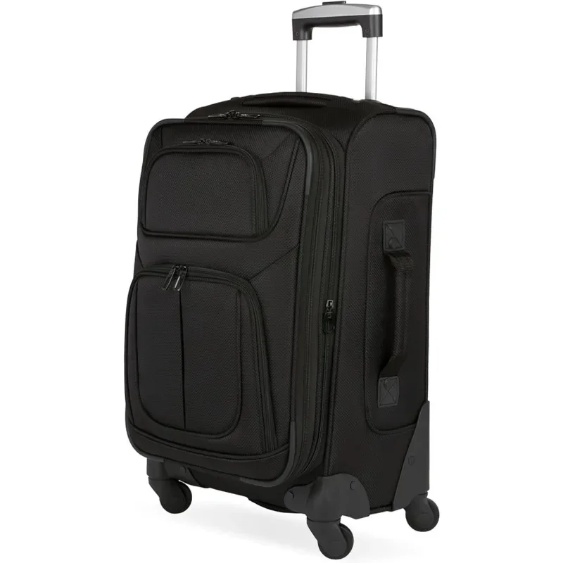 ZZH Sion Softside Expandable Luggage – Carry-On Suitcase with 360 Degree Wheels & Retractable Handle – 21 Inch, Perfect for 1-3
ZZH Sion Softside Expandable Luggage – Carry-On Suitcase with 360 Degree Wheels & Retractable Handle – 21 Inch, Perfect for 1-3