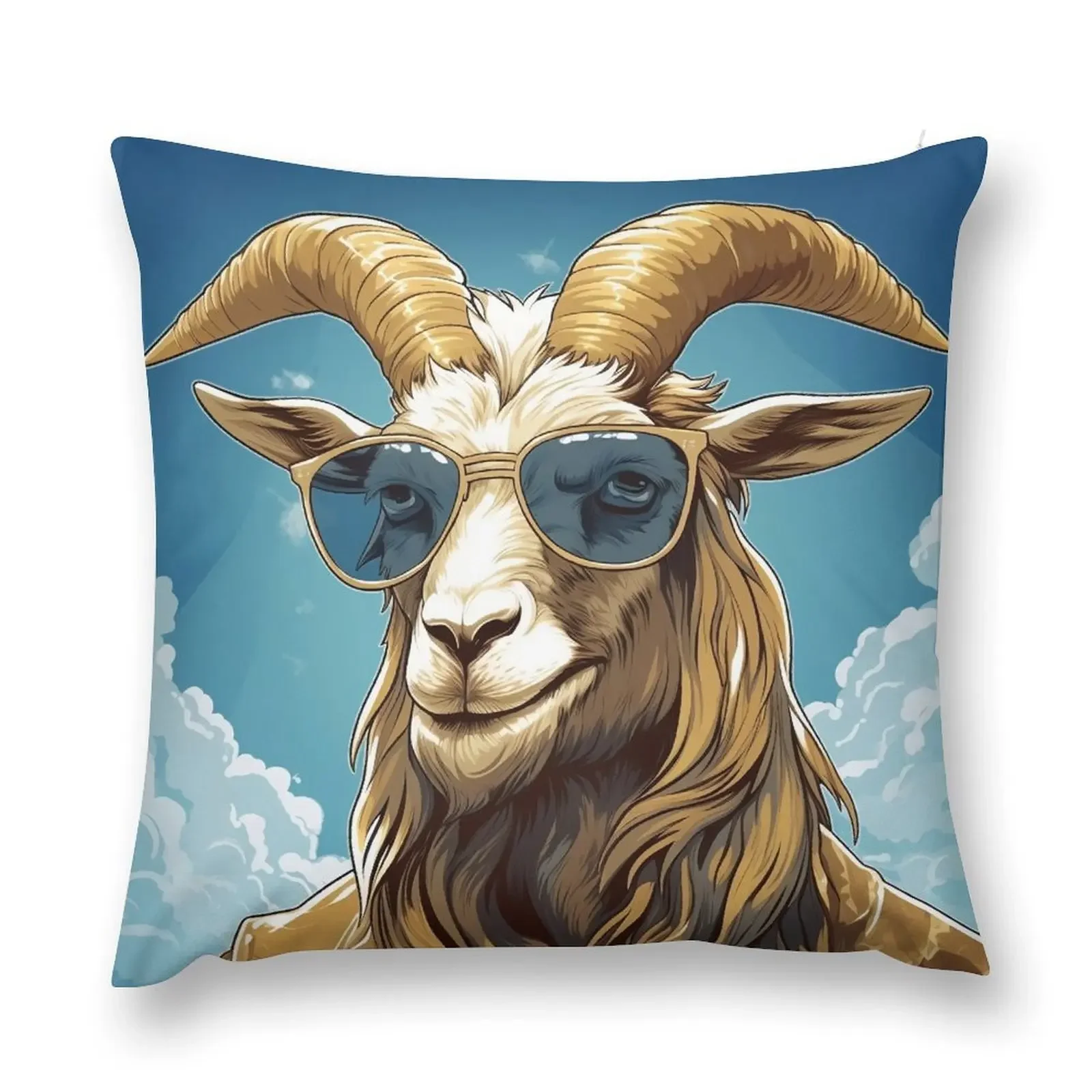 Goat - Goat And Sunglasses Throw Pillow Luxury Sofa Cushions Cushion Covers For Living Room pillow
Goat - Goat And Sunglasses Throw Pillow Luxury Sofa Cushions Cushion Covers For Living Room pillow