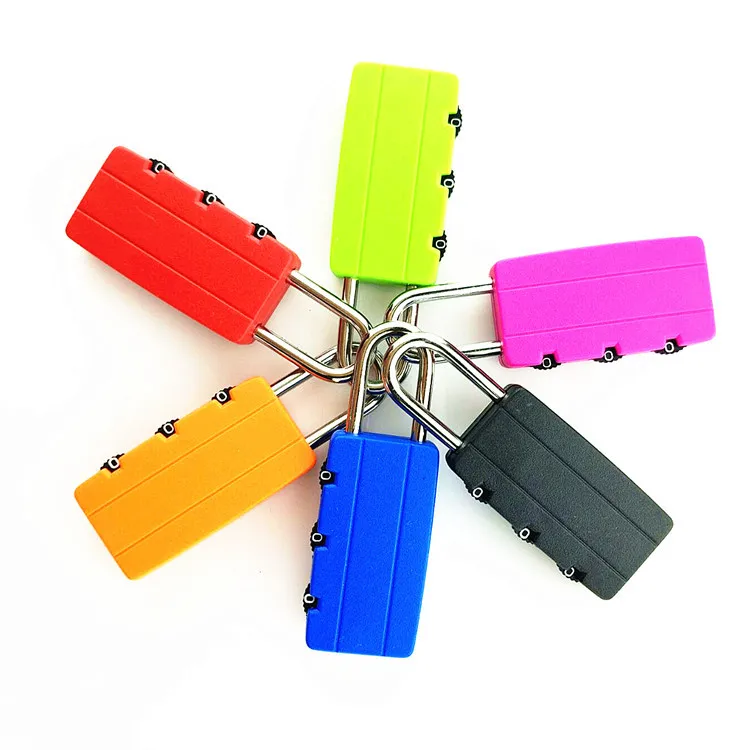 Mini 3 Digit Combination Lock Colorful Security Padlock for Luggage Backpack Gym Locker
Mini 3 Digit Combination Lock Colorful Security Padlock for Luggage Backpack Gym Locker
