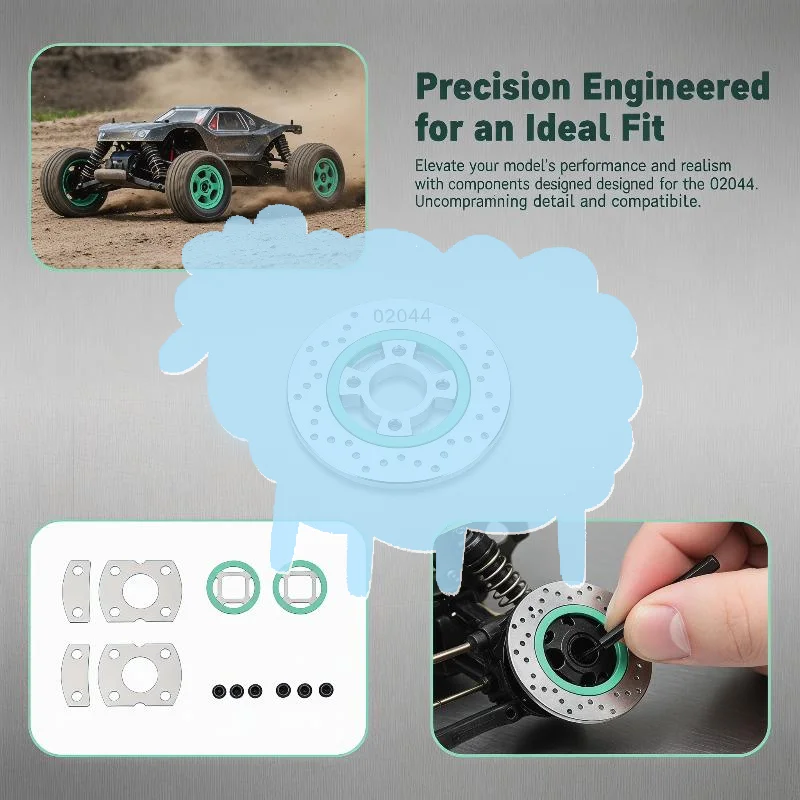 Enhanced Disc Brake for HSP RC 1/10 On-Road Car Buggy Truck Superior for Racing Enthusiasts
Enhanced Disc Brake for HSP RC 1/10 On-Road Car Buggy Truck Superior for Racing Enthusiasts