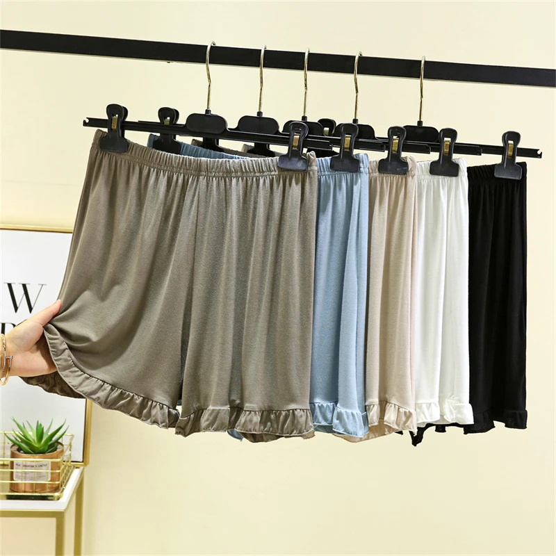 Modal Shorts Women's Summer Loose Large Size Casual Pants Home Pants Elastic Waist Sleepwear Wide Leg Pants Outdoor Wear
Modal Shorts Women's Summer Loose Large Size Casual Pants Home Pants Elastic Waist Sleepwear Wide Leg Pants Outdoor Wear