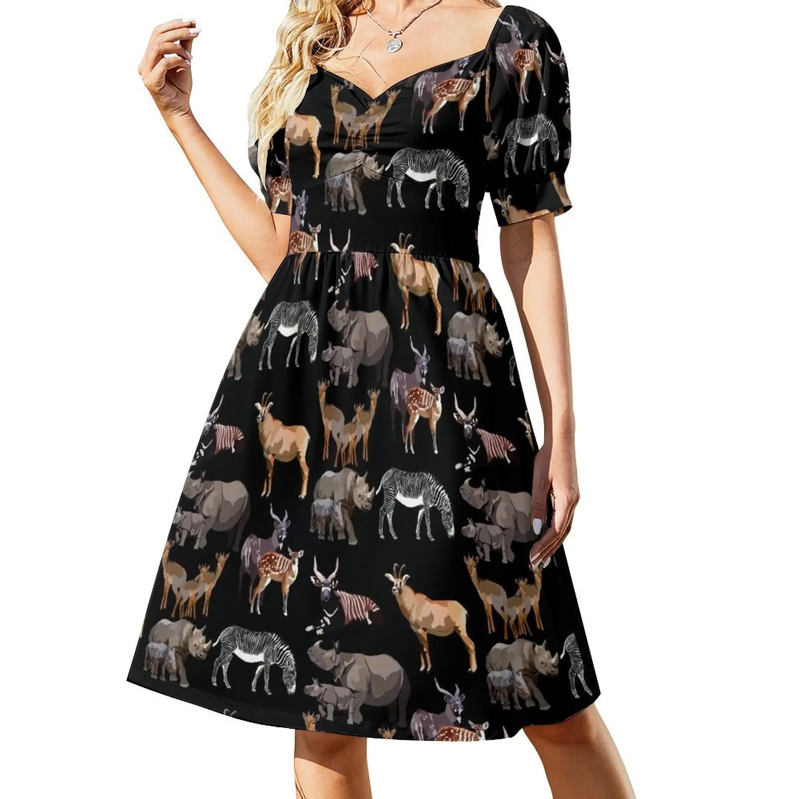 Mixed hoofstock Short Sleeved Dress loose summer dress dress dresses elegant guest wedding
Mixed hoofstock Short Sleeved Dress loose summer dress dress dresses elegant guest wedding