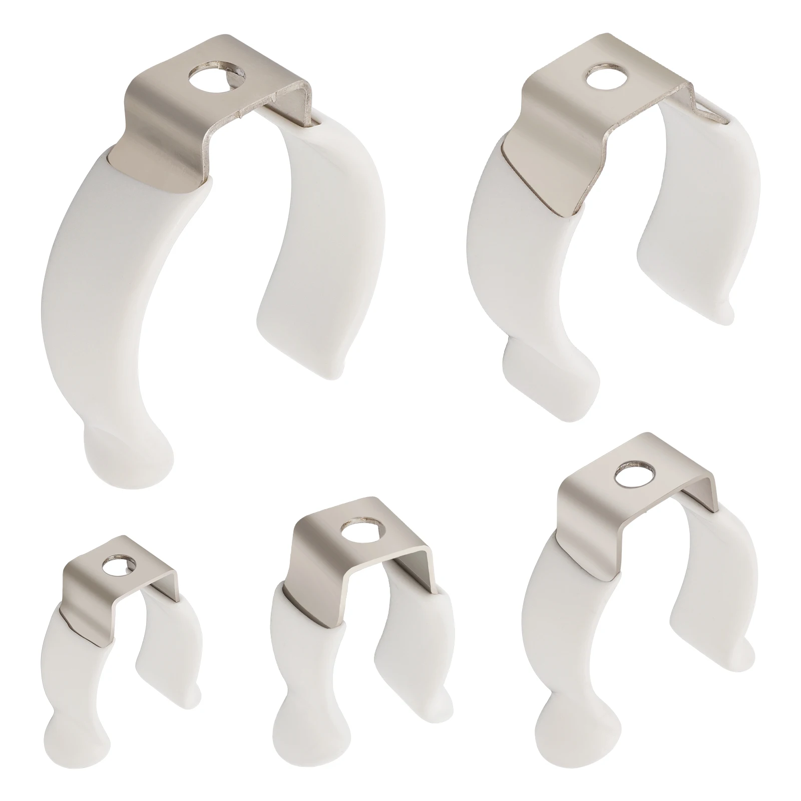 U Clips Holder Bracket T5-T12 Type Prevent Sagging Plastic Dipped Clamps Lamp Support Lampholder for LED Light Bulbs/Pipe Clamps
U Clips Holder Bracket T5-T12 Type Prevent Sagging Plastic Dipped Clamps Lamp Support Lampholder for LED Light Bulbs/Pipe Clamps