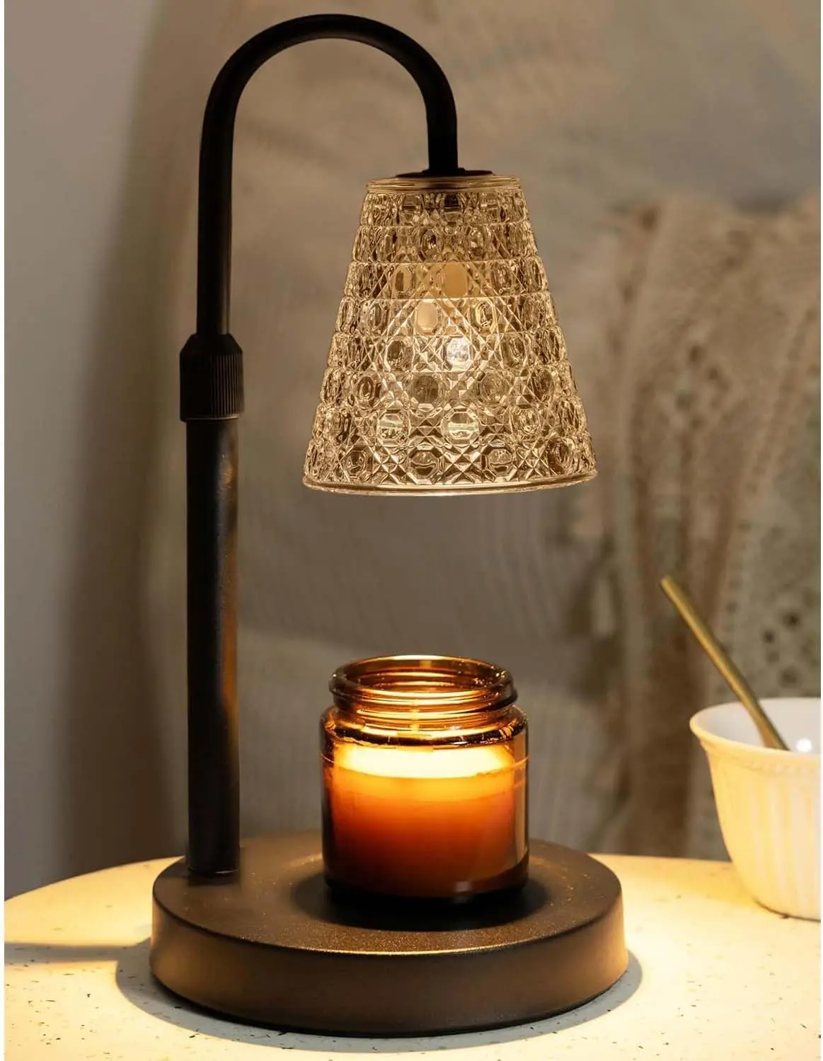 Candle Warmer Lamp with Timer, Dimmable, Gift for Women, Home Decor, Wax Melt Warmer for Jar Candles with 2 Bulbs
Candle Warmer Lamp with Timer, Dimmable, Gift for Women, Home Decor, Wax Melt Warmer for Jar Candles with 2 Bulbs