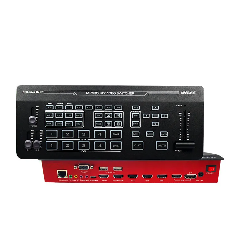 Видеокоммутатор Devicewell HDS7105p с 4 входами HDI и 1 выходом DP
Видеокоммутатор Devicewell HDS7105p с 4 входами HDI и 1 выходом DP