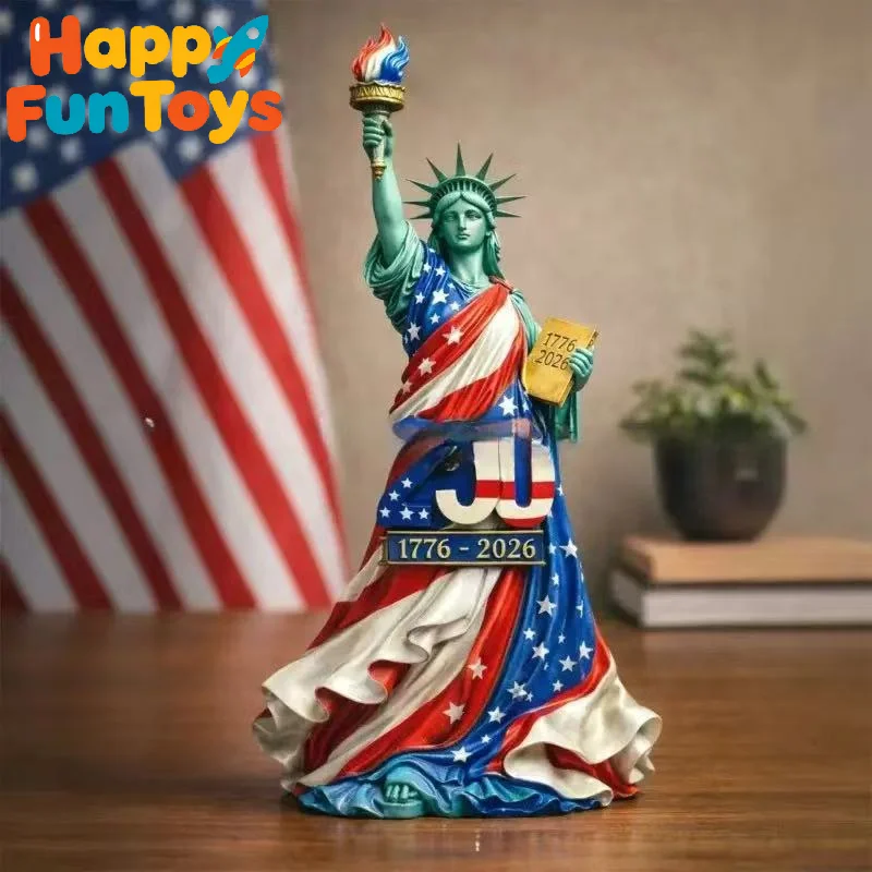 3D Statue of Liberty New York USA 250th Anniversary Angel Resin Ornament Travel Souvenir Decorative Creative Home Decor
3D Statue of Liberty New York USA 250th Anniversary Angel Resin Ornament Travel Souvenir Decorative Creative Home Decor