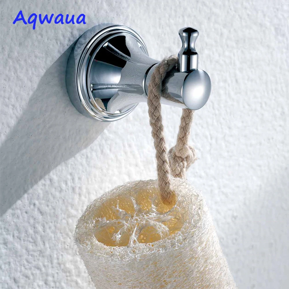 Aqwaua Single Towel Hook Simple Design Wall Hanger Brass Robe Hook Bathroom Accessory 100% Copper
Aqwaua Single Towel Hook Simple Design Wall Hanger Brass Robe Hook Bathroom Accessory 100% Copper