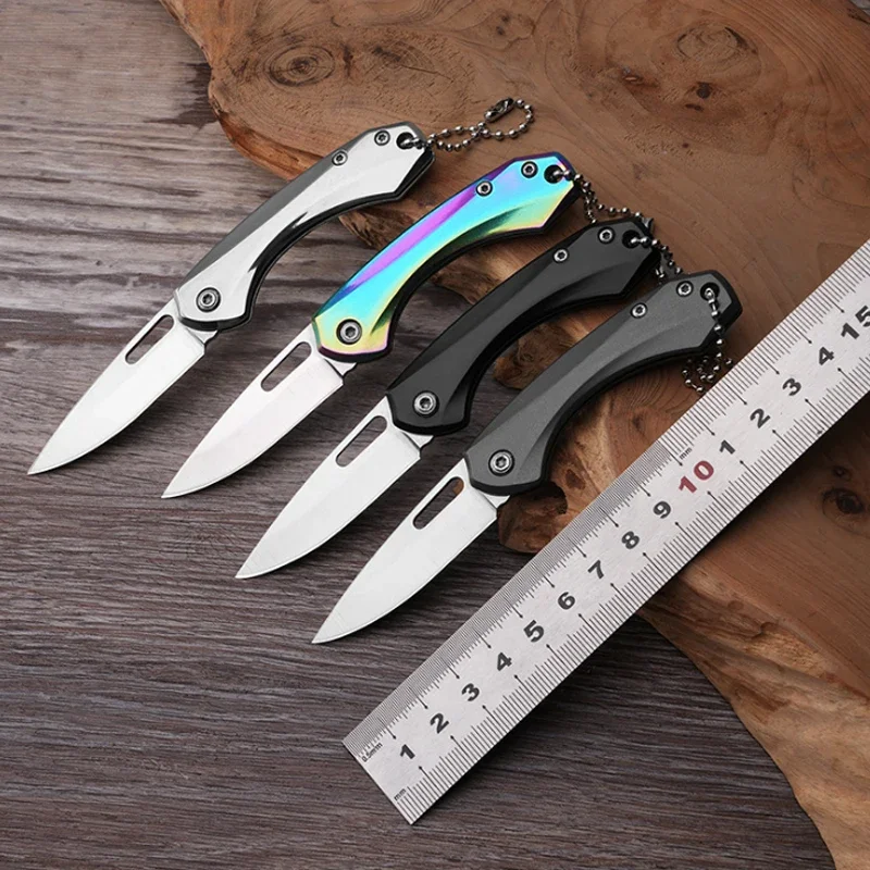 Outdoor Mini Stainless Steel Folding Knife Outdoor Camping Unboxing Portable EDC Knife Made of All Steel Material, Polished
Outdoor Mini Stainless Steel Folding Knife Outdoor Camping Unboxing Portable EDC Knife Made of All Steel Material, Polished
