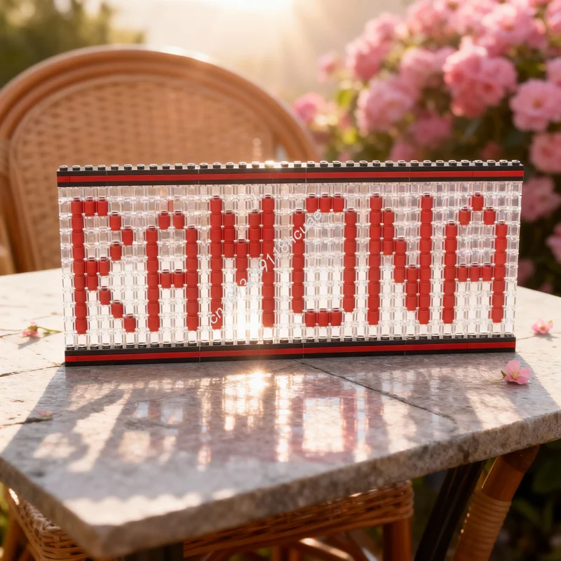 640 деталей MOC Classic: Конструктор «Именная табличка Рамона», развивающий набор для сборки, креативный конструктор, идеальный подарок на Рождество для детей
640 деталей MOC Classic: Конструктор «Именная табличка Рамона», развивающий набор для сборки, креативный конструктор, идеальный подарок на Рождество для детей