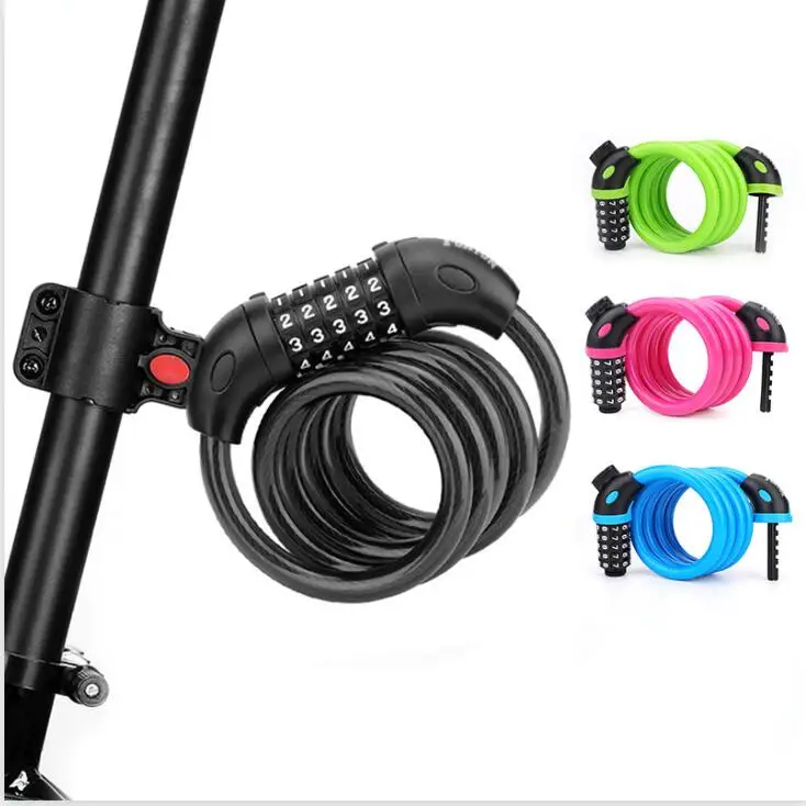 Bicycle Lock 5 Digit Combination Code Steel Cable Security Password Cycling Bike Bike Helmet Lock Portable Cable Backpack Lock
Bicycle Lock 5 Digit Combination Code Steel Cable Security Password Cycling Bike Bike Helmet Lock Portable Cable Backpack Lock