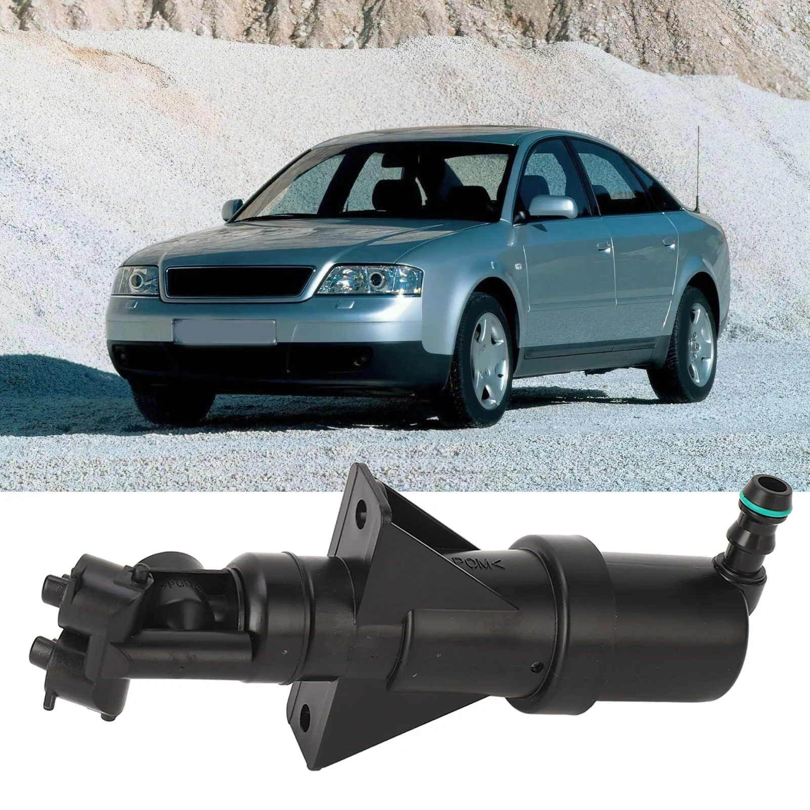 Headlight Washer Nozzle 4B0955102 Efficient Cleaning Front Headlamp Washer Nozzle For Audi A4 B5(8D) 1995-2001
Headlight Washer Nozzle 4B0955102 Efficient Cleaning Front Headlamp Washer Nozzle For Audi A4 B5(8D) 1995-2001