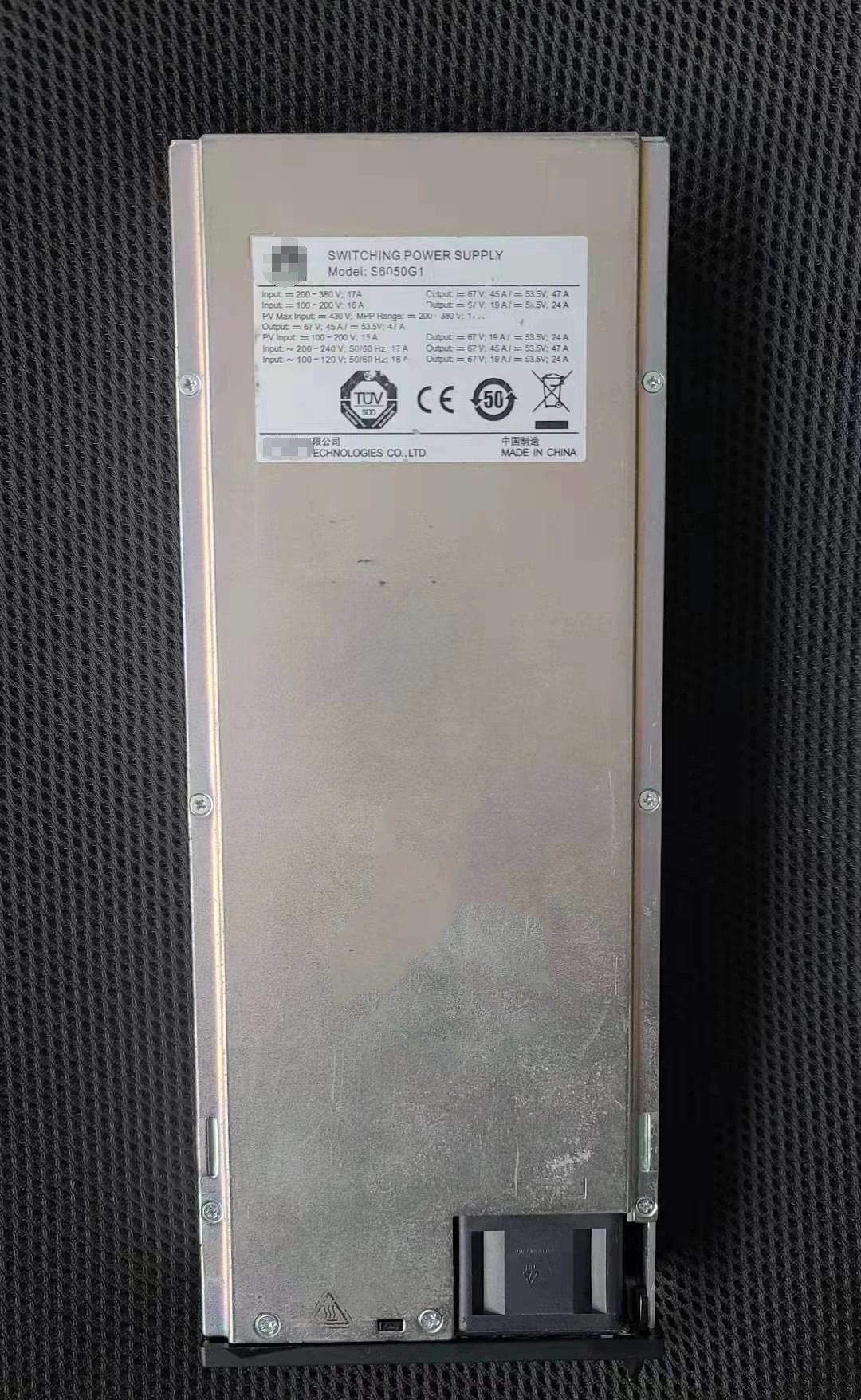 S6050G1 для высокоэффективного цифрового модуля солнечной энергии высокой плотности HUAWEI
S6050G1 для высокоэффективного цифрового модуля солнечной энергии высокой плотности HUAWEI