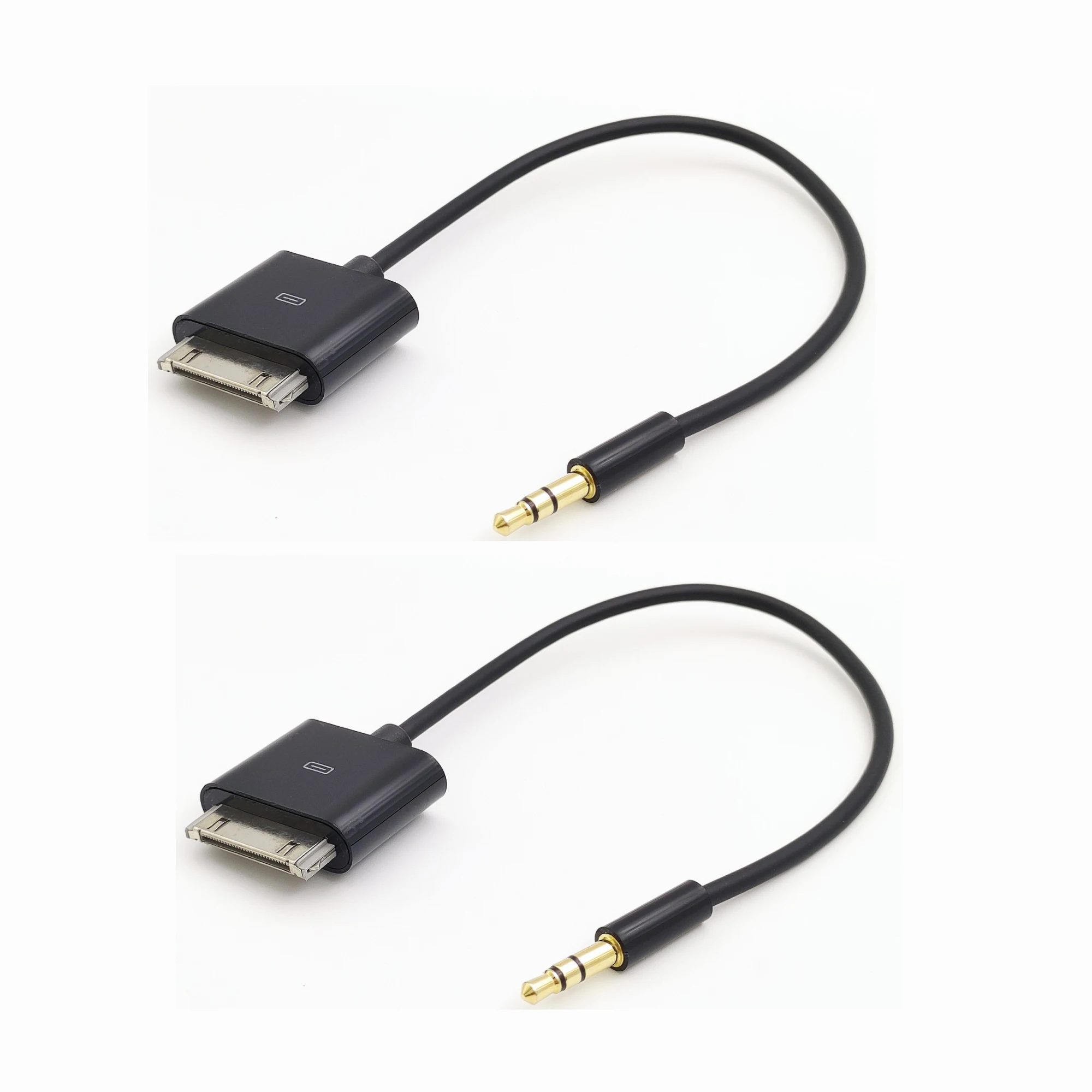2PACK 20cm Dock Connector to AUX 3.5mm Audio Cable for iPod iPhone 3 4/iPad 1 2 3
2PACK 20cm Dock Connector to AUX 3.5mm Audio Cable for iPod iPhone 3 4/iPad 1 2 3