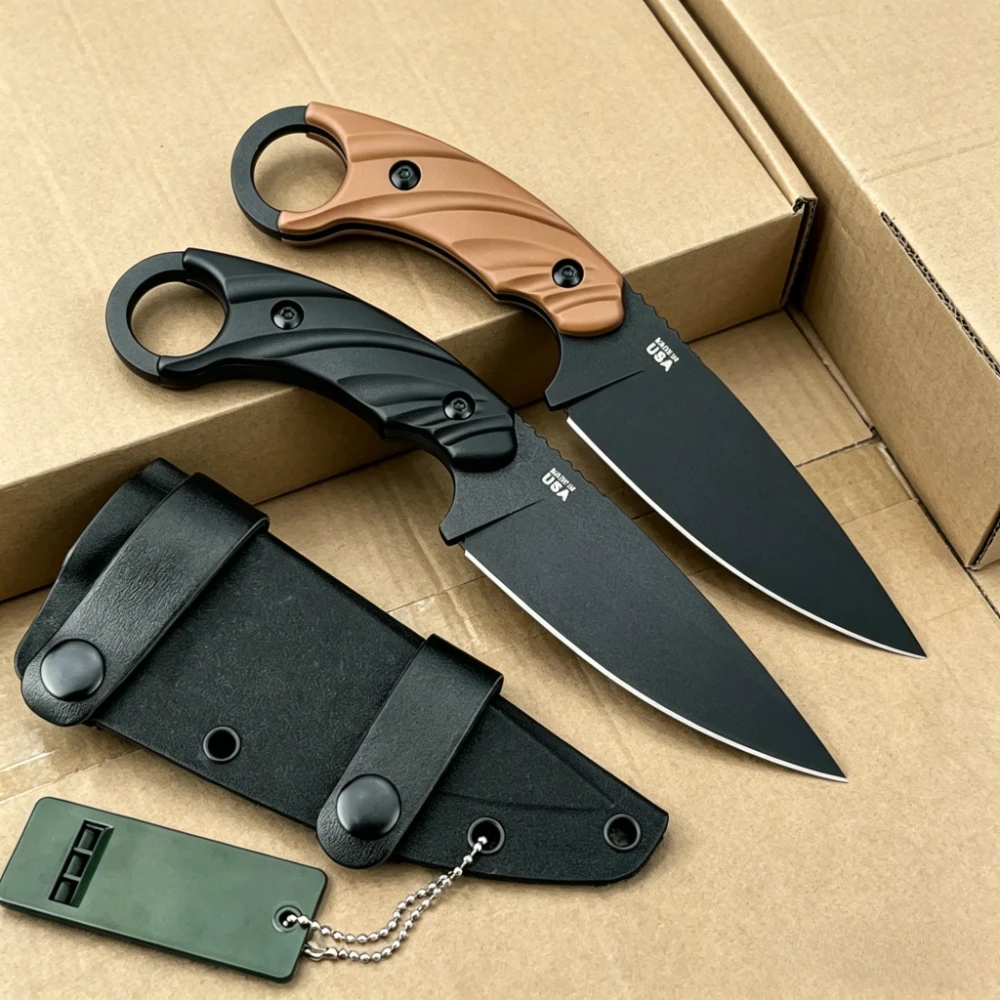 Multifunctional Fixed Blade Knife with Sheath Outdoor EDC Gear High Hardness 8Cr13Mov Steel Hiking Camping Tool Men's Gift
Multifunctional Fixed Blade Knife with Sheath Outdoor EDC Gear High Hardness 8Cr13Mov Steel Hiking Camping Tool Men's Gift