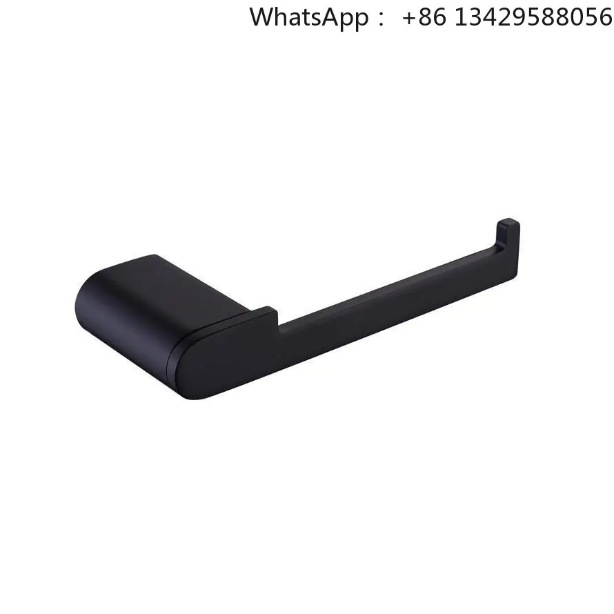 WEIHAO Matte Black Toilet Paper Holder Durable Wall Mount Bathroom Tissue Holder
WEIHAO Matte Black Toilet Paper Holder Durable Wall Mount Bathroom Tissue Holder